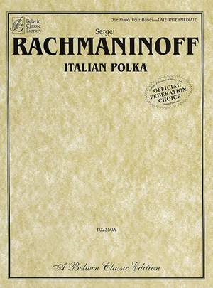 Sergei Rachmaninoff: Italian Polka