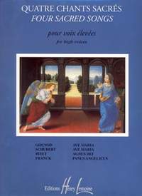 Bonnardot, Jacqueline: 4 Chants sacres (high voice)