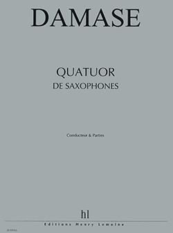 Damase, Jean-Michel: Quatuor de saxophones (sax quartet)