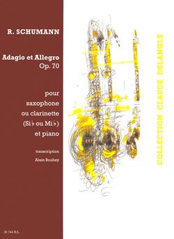 Schumann, Robert: Adagio et Allegro Op.70 (sax and piano)