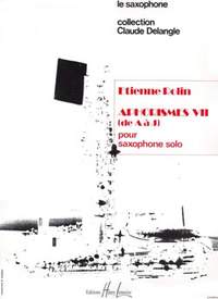Rolin, Etienne: Aphorismes VII (A a J) (saxophone)