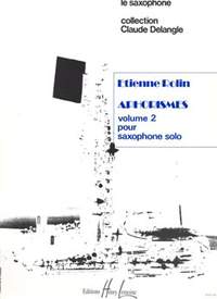 Rolin, Etienne: Aphorismes II (A a I) (saxophone)