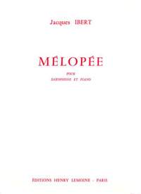 Ibert, Jacques: Melopee (saxophone and piano)