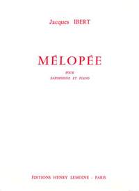 Ibert, Jacques: Melopee (saxophone and piano)
