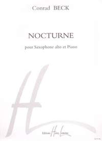 Beck, Conrad: Nocturne (saxophone and piano)