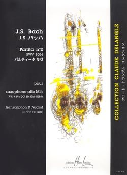 Bach, Johann Sebastian: Partita no.2 BWV1004 (Eb saxophone)