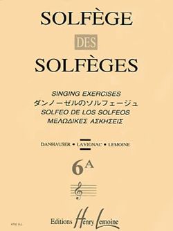 Lavignac, Albert: Solfege des Solfeges Vol.6A unacc.