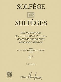 Lavignac, Albert: Solfege des Solfeges Vol.4A