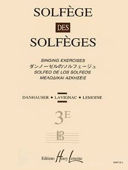 Lavignac, Albert: Solfege des Solfeges Vol.3E