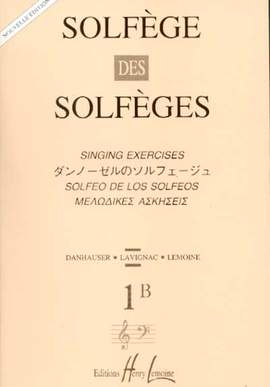 Lavignac, Albert: Solfege des Solfeges Vol.1B
