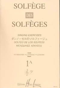 Lavignac, Albert: Solfege des Solfeges Vol.1A unacc.