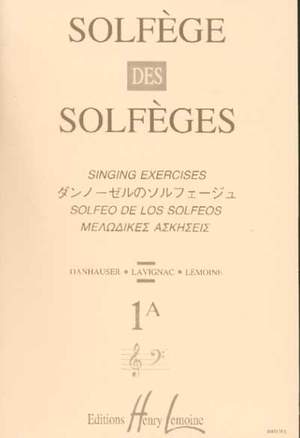 Lavignac, Albert: Solfege des Solfeges Vol.1A unacc.