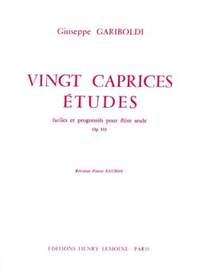 Gariboldi, Giuseppe: 20 Caprices-etudes Op.333 (flute)