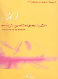 Gariboldi, G: 30 Etudes progressives (flute)