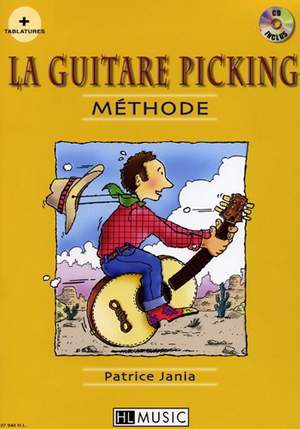 Jania, Patrice: La Guitare picking (guitar/CD)