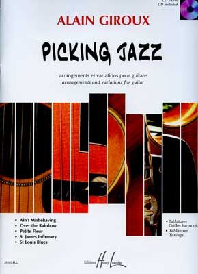 Giroux, Alain: Picking jazz (guitar/CD)