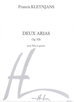 Kleynjans, Francis: 2 Arias Op.92b (flute and guitar)