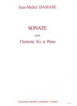 Damase, Jean-Michel: Sonate (clarinet and piano)