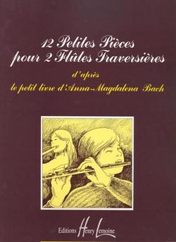 Bach, Johann Sebastian: 12 Little Pieces (flute duet)