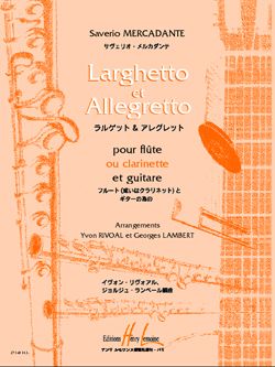 Mercadante, Severio: Larghetto et Allegretto (flute & guitar)