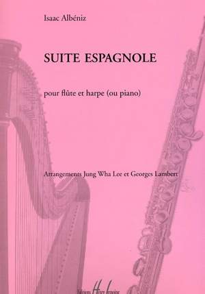 Albeniz, Isaac: Suite espagnole (flute and harp)
