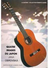 Obrovska, Jana: 4 Images du Japon (guitar)