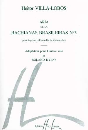 Villa-Lobos, Heitor: Bachianas brasileiras no.5 (guitar)