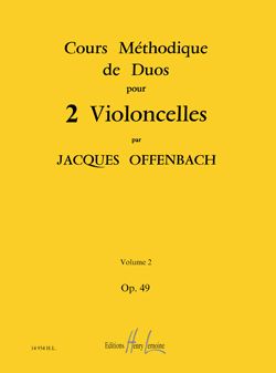 Offenbach, Jacques: Cours methodique de duos Op.49 Vol.2