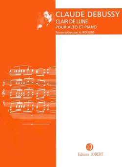 Debussy, Claude: Clair de lune (viola and piano)
