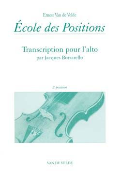 Van De Velde: Ecole des positions 2eme (viola)