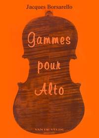 Borsarello, Jacques: Gammes pour alto (viola)