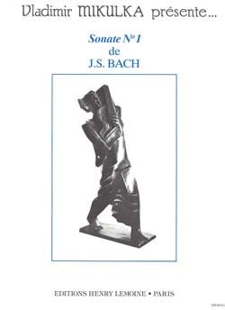 Bach, Johann Sebastian: Sonate no.1 (guitar)