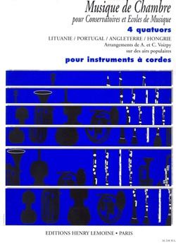 Voirpy, Alain: 4 Quatuors (string quartet)