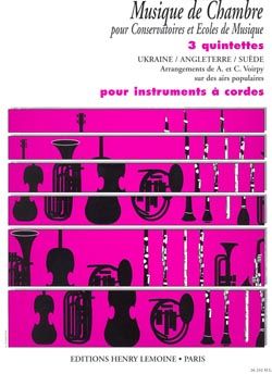 Voirpy, Alain: 3 Quintettes (string quintet)