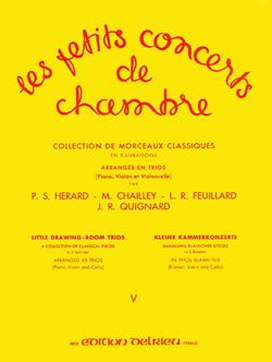 Feuillard, Louis R.: Les petits concerts de chambre Vol.5