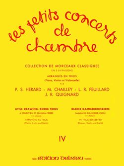 Feuillard, Louis R.: Les petits concerts de chambre Vol.4
