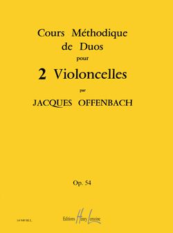 Cours duos violoncelles Op.54 no.1