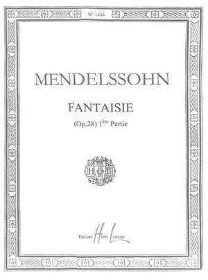 Mendelssohn, Felix: Fantaisie Op.28 - 1ere partie (piano)