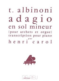 Albinoni, Tommaso: Adagio (piano)