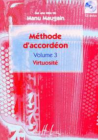 Maugain, Manu: Methode d'accordeon Vol.3 (book/CD)