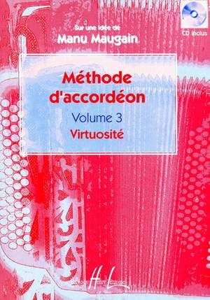 Maugain, Manu: Methode d'accordeon Vol.3 (book/CD)