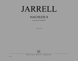 Jarrell, Michael: Nachlese II (violin and cello)