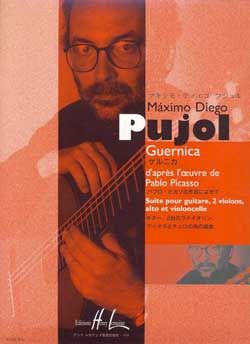 Pujol, Maximo Diego: Guernica (guitar and string quartet)