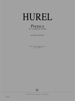 Hurel, Philippe: Phonus ou la Voix du Faune