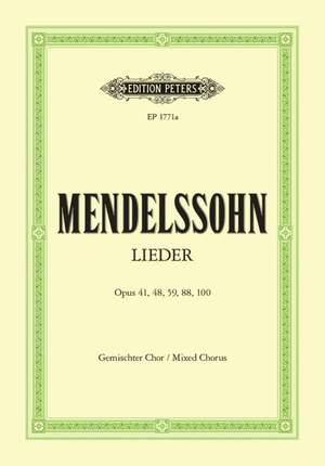 Mendelssohn, F: 28 Choruses Opp.41, 48, 59, 88, 100