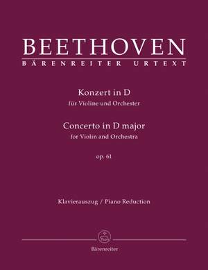 Beethoven: Concerto for Violin in D, Op.61 (Urtext)
