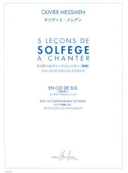 Messiaen, Olivier: 5 Lecons de solfege