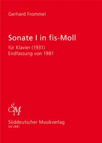 Frommel, G: Sonata No.1 in F-sharp minor (1931) (Final version 1981)