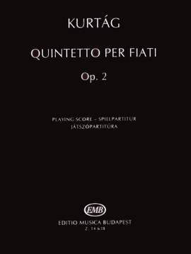 Kurtag, Gyorgy: Quintetto per fiati Op.2