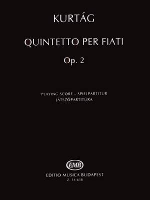 Kurtag, Gyorgy: Quintetto per fiati Op.2